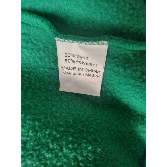 Caracilia, vintage Green Long Sleeve Sweatshirt Rayon Polyester Blend XS NWT - Picture 4 of 8
